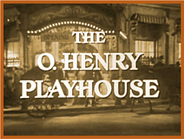 The O. Henry Playhouse - Rare 1957 TV series now on DVD from  classicflix.com! Actor Thomas Mitchell portrays O. Henry in each episode.